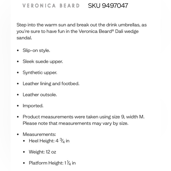 Veronica Beard cork wedges - Picture 5 of 5